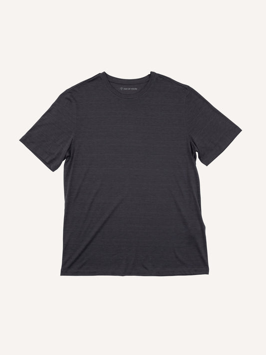 Tee N°01 Silk/Cotton - Grey