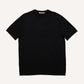 Knit Crew Tee - Silk/Cotton - Black