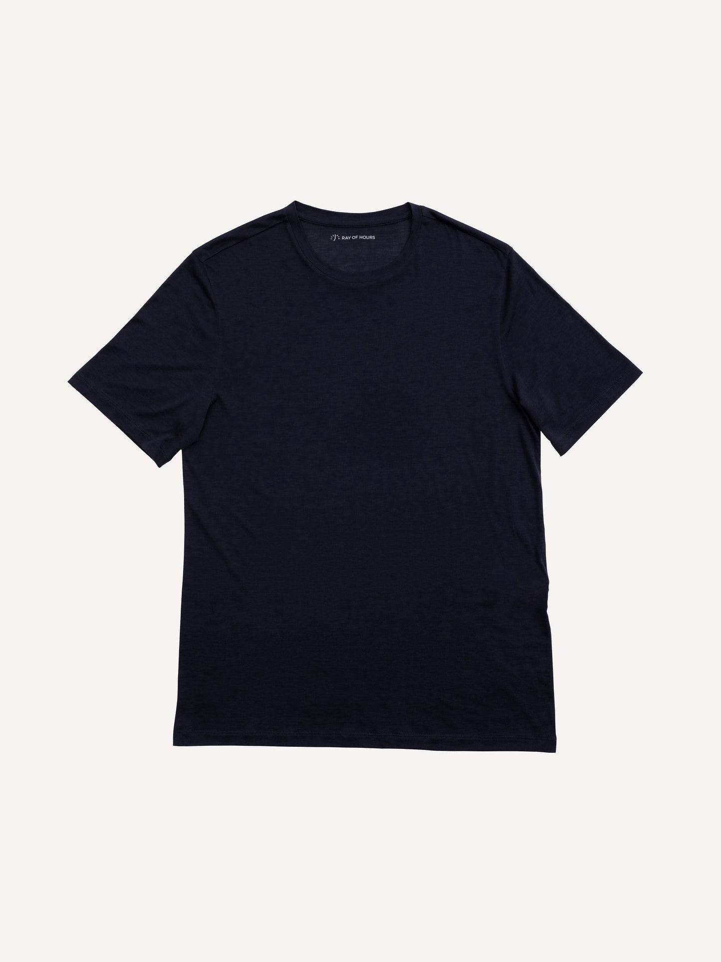 Tee N°01 Silk/Cotton - Navy