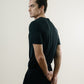 Tee N°01 Silk/Cotton - Black