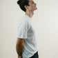 Tee N°01 Silk/Cotton - White