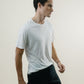 Tee N°01 Silk/Cotton - White