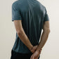 Tee N°01 Silk/Cotton - Anthracite