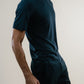 Tee N°01 Silk/Cotton - Navy
