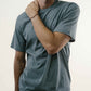 Tee N°02 Cotton/Cashmere - Grey