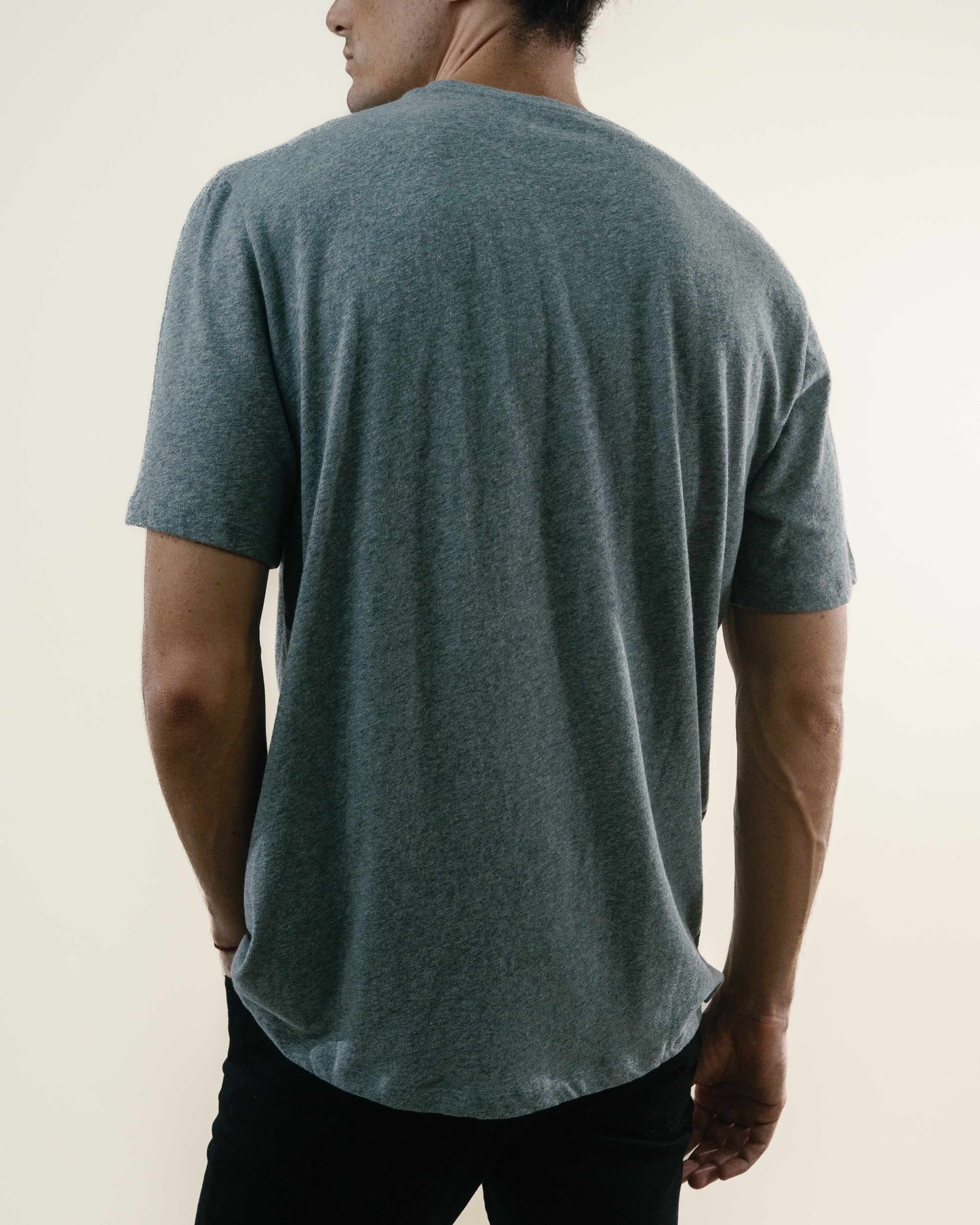 Tee N°02 Cotton/Cashmere - Grey