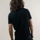 Knit Crew Tee - Silk/Cotton - Black