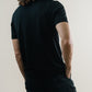 Knit Crew Tee - Silk/Cotton - Black