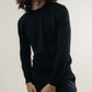 Knit Crew Sweater - Silk/Cotton - Black